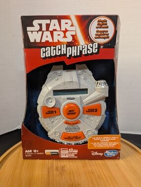 New Hasbro Gaming Disney Star Wars Catch Phrase Electronic Handheld Game 2014